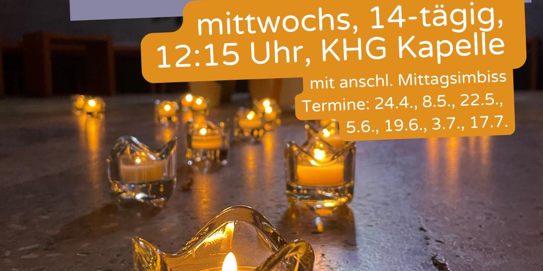 Taizégebet im Sommersemester