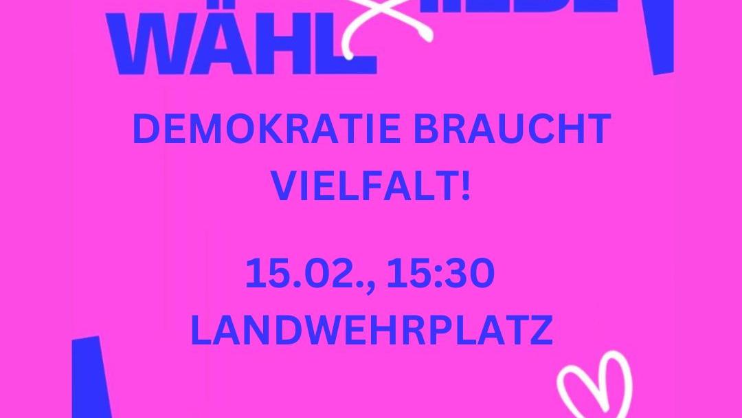 wähl liebe aufruf